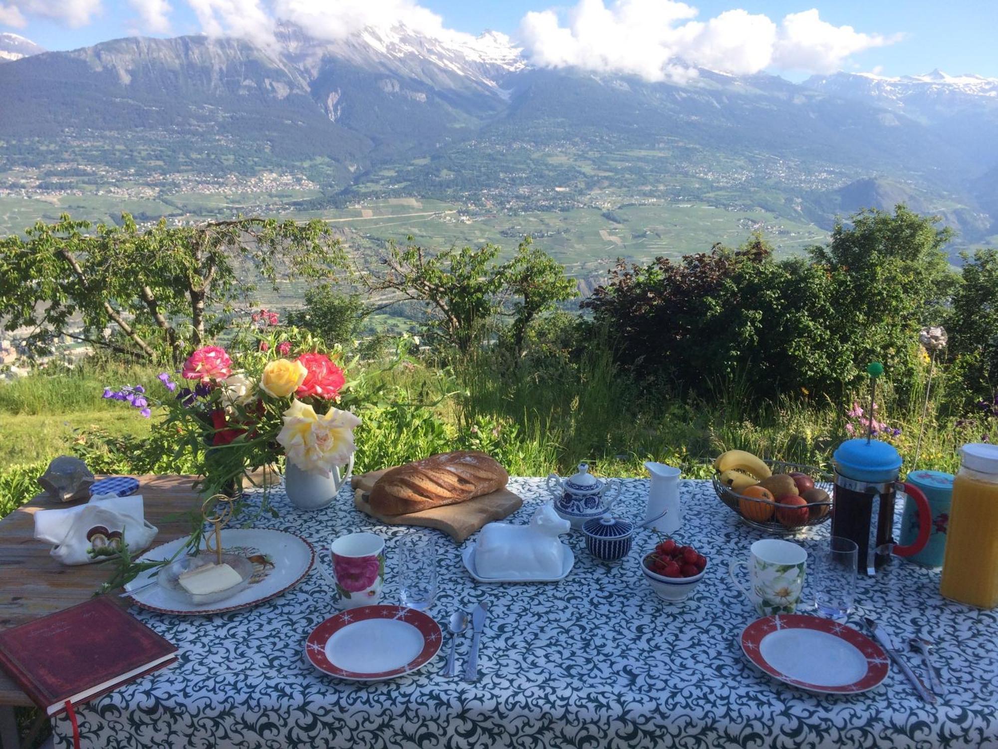 Domaine Bellevie Bnb Vex Ngoại thất bức ảnh